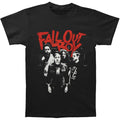 Schwarz - Front - Fall Out Boy - "Punk Scratch" T-Shirt für Herren-Damen Unisex