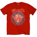 Rot - Front - Aerosmith - "Aero Force" T-Shirt für Herren-Damen Unisex
