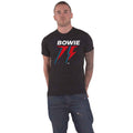 Schwarz - Lifestyle - David Bowie - "75th" T-Shirt für Herren-Damen Unisex