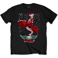 Schwarz - Front - Aerosmith - T-Shirt für Herren-Damen Unisex - weihnachtliches Design