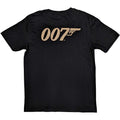 Schwarz - Back - James Bond - "No Time To Die" T-Shirt für Herren-Damen Unisex