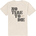 Natürlich - Front - James Bond - "No Time To Die" T-Shirt für Herren-Damen Unisex