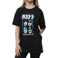 Schwarz - Front - Kiss - "Made For Lovin' You" T-Shirt für Kinder