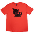 Rot - Front - Thin Lizzy - T-Shirt für Herren-Damen Unisex