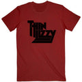 Rot - Front - Thin Lizzy - T-Shirt für Herren-Damen Unisex
