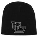 Schwarz - Front - Thin Lizzy - Mütze für Herren-Damen Unisex