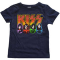 Marineblau - Front - Kiss - T-Shirt für Kinder