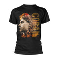Schwarz - Front - Kurt Cobain - T-Shirt für Herren-Damen Unisex