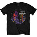 Schwarz - Front - Charlie Parker - "Chasin' The Bird Hollywood" T-Shirt für Herren-Damen Unisex