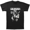 Schwarz - Front - David Gilmour - "72" T-Shirt für Herren-Damen Unisex