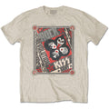 Sand - Front - Kiss - "Rock Revolution" T-Shirt für Herren-Damen Unisex
