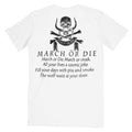Weiß - Back - Motorhead - "March Or Die" T-Shirt für Herren-Damen Unisex