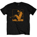 Schwarz - Front - Miles Davis - "Blowin'" T-Shirt für Herren-Damen Unisex