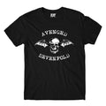 Schwarz - Front - Avenged Sevenfold - "Classic Deathbat" T-Shirt für Kinder