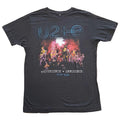 Schwarz - Front - U2 - "Live Photo 2018" T-Shirt für Herren-Damen Unisex