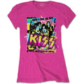 Helikonie Rosa - Front - Kiss - "Party Everyday" T-Shirt für Damen
