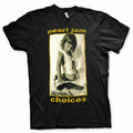 Schwarz - Front - Pearl Jam - "Choices" T-Shirt für Herren-Damen Unisex