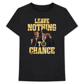 Schwarz - Front - Peaky Blinders - "Leave Nothing To Chance" T-Shirt für Herren-Damen Unisex