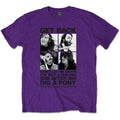 Violett - Front - The Beatles - "3 Savile Row" T-Shirt für Herren-Damen Unisex