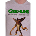 Grau - Side - Gremlins - "Do Not Feed" T-Shirt für Herren-Damen Unisex