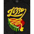 Schwarz - Side - Lizzo - "Bussin Or Disgustin" T-Shirt für Herren-Damen Unisex