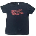 Schwarz - Front - Primal Scream - "Maximum Rock 'N' Roll" T-Shirt für Herren-Damen Unisex