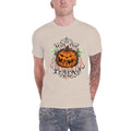 Natürlich - Front - Nightmare Before Christmas - "All Hail the Pumpkin King" T-Shirt für Herren-Damen Unisex