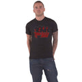 Schwarz - Front - Thin Lizzy - T-Shirt Logo für Herren-Damen Unisex