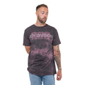 Violett - Side - Joy Division - "Mini Repeater Pulse" T-Shirt für Herren-Damen Unisex
