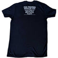 Schwarz - Back - Foo Fighters - "Break A Leg Milton Keynes" T-Shirt für Herren-Damen Unisex