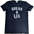 Schwarz - Front - Foo Fighters - "Break A Leg Milton Keynes" T-Shirt für Herren-Damen Unisex