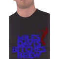Schwarz - Side - Miles Davis - "Bitches Brew" T-Shirt für Herren-Damen Unisex