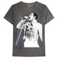 Schwarz - Front - Freddie Mercury - T-Shirt für Herren-Damen Unisex