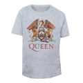 Grau meliert - Front - Queen - "Classic" T-Shirt für Kinder