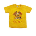 Gelb - Front - Queen - "Classic" T-Shirt für Kinder