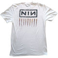 Weiß - Back - Nine Inch Nails - "Downward Spiral" T-Shirt für Herren-Damen Unisex