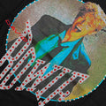 Schwarz - Back - David Bowie - "83" T-Shirt Verziert für Herren-Damen Unisex