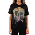 Schwarz - Side - David Bowie - "83" T-Shirt Verziert für Herren-Damen Unisex