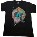 Schwarz - Front - David Bowie - "83" T-Shirt Verziert für Herren-Damen Unisex