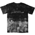 Schwarz - Front - Joy Division - "Love Will Tear Us Apart" T-Shirt für Herren-Damen Unisex