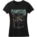 Schwarz - Front - Pantera - T-Shirt für Damen