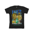 Schwarz - Front - Wiz Khalifa - "90's" T-Shirt für Herren-Damen Unisex