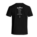 Schwarz - Back - ATEEZ - "Fellowship Tour Euro" T-Shirt für Herren-Damen Unisex