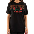 Schwarz - Back - Guns N Roses - "87 Tour" T-Shirt für Herren-Damen Unisex