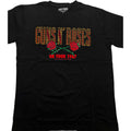 Schwarz - Front - Guns N Roses - "87 Tour" T-Shirt für Herren-Damen Unisex