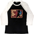 Schwarz-Weiß - Front - Queens Of The Stone Age - "In Technicolour" T-Shirt für Herren-Damen Unisex  Raglanärmel
