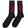 Schwarz-Rot - Back - Slipknot - Socken für Herren-Damen Unisex