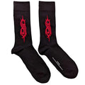 Schwarz-Rot - Front - Slipknot - Socken für Herren-Damen Unisex