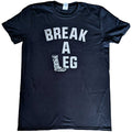 Schwarz - Front - Foo Fighters - "Break A Leg" T-Shirt für Herren-Damen Unisex