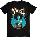 Schwarz-Blau - Front - Ghost - "Opus" T-Shirt für Herren-Damen Unisex